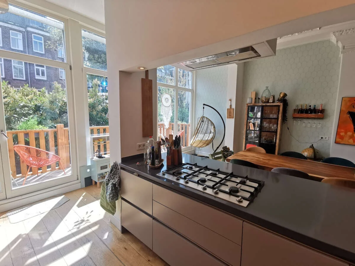 Foto van de Appartement gelegen aan de Oosterpark in Amsterdam