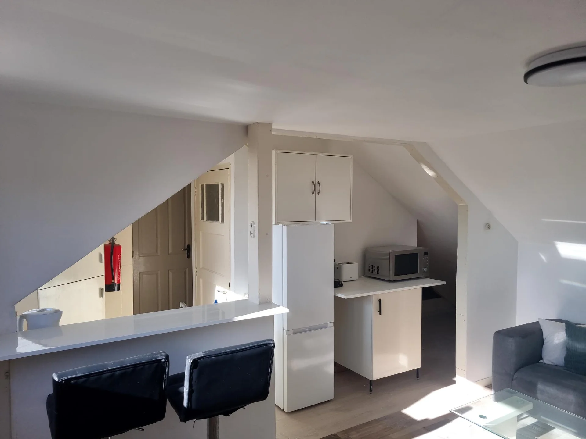Foto van de Studio gelegen aan de Gedempte Schalk Burgergracht in Haarlem