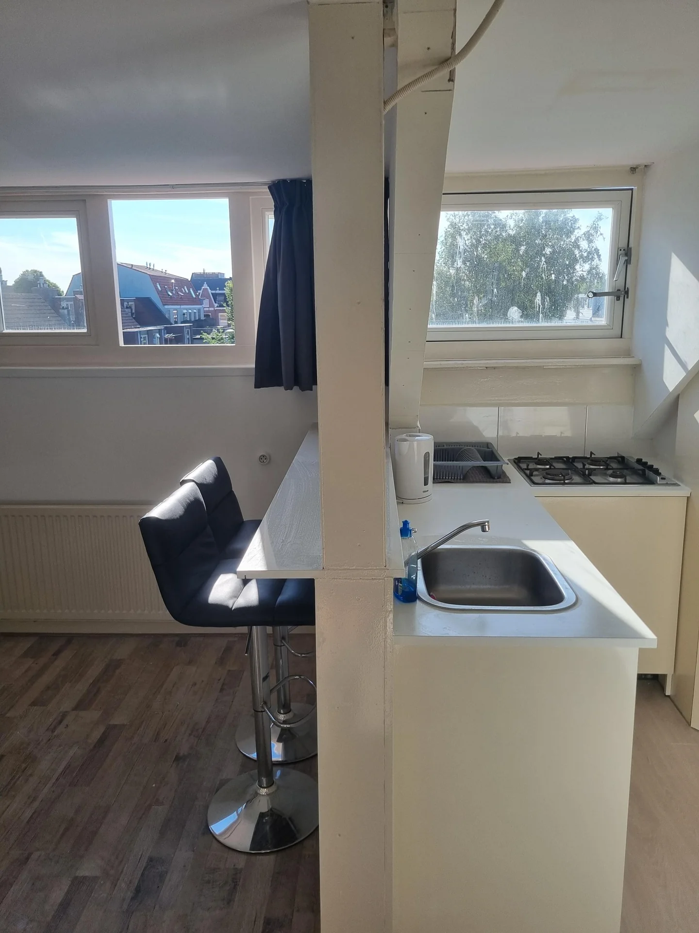 Foto van de Studio gelegen aan de Gedempte Schalk Burgergracht in Haarlem