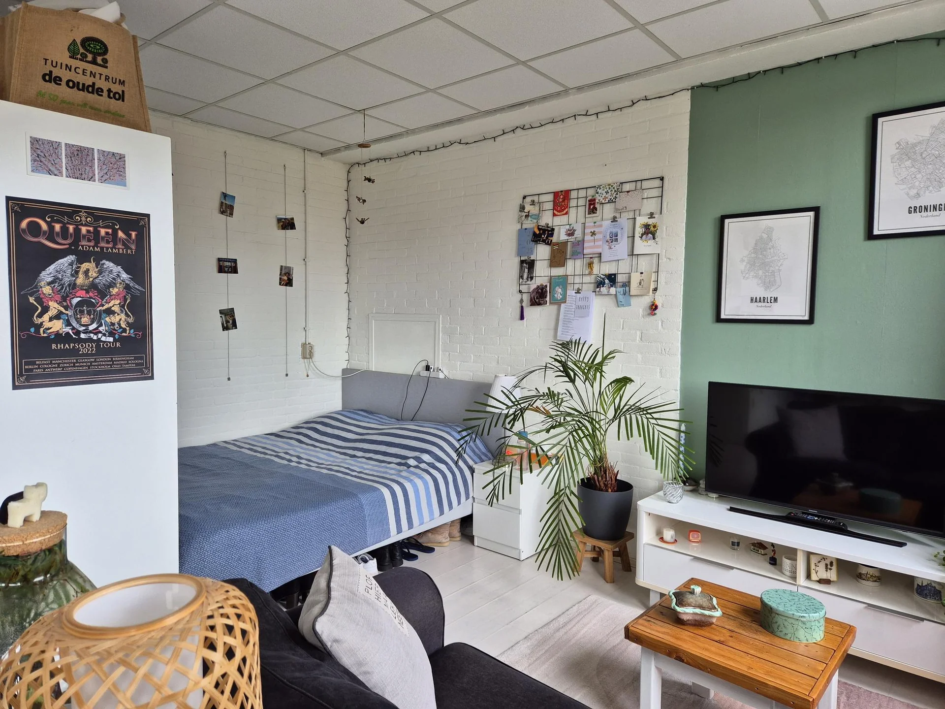 Foto van de Studio gelegen aan de Eendrachtskade in Groningen