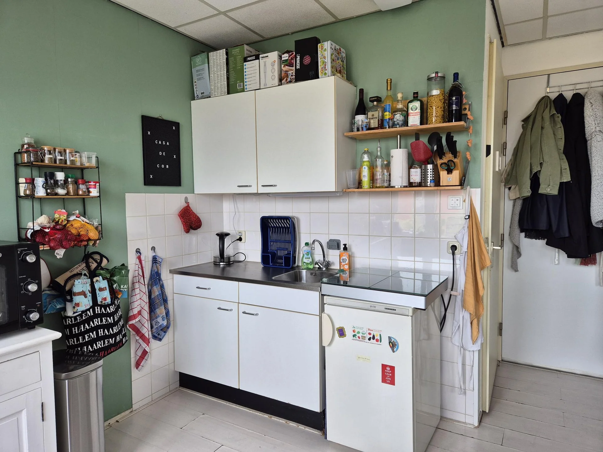Foto van de Studio gelegen aan de Eendrachtskade in Groningen
