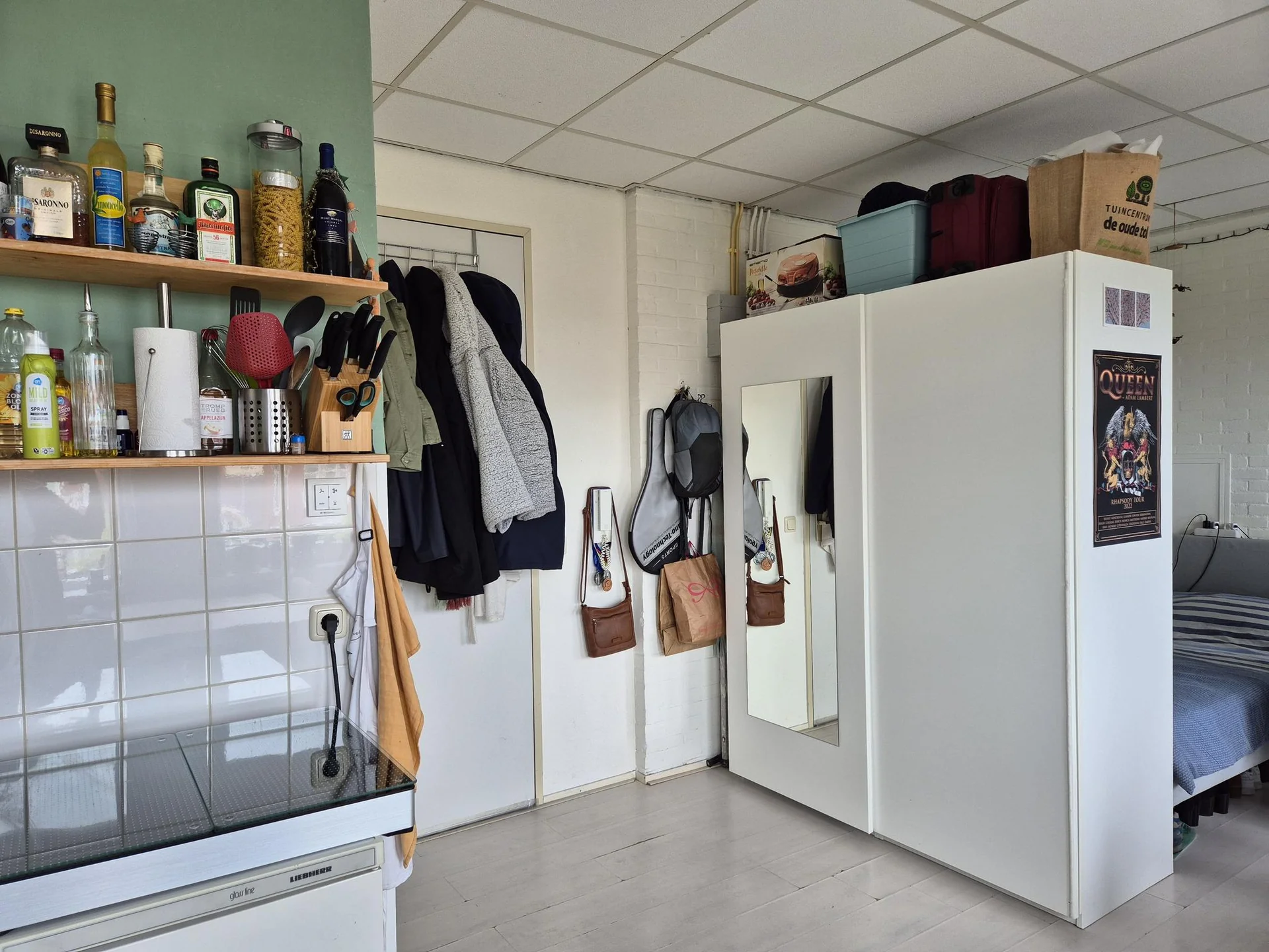 Foto van de Studio gelegen aan de Eendrachtskade in Groningen