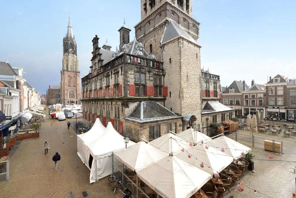 Foto van de Appartement gelegen aan de Markt in Delft