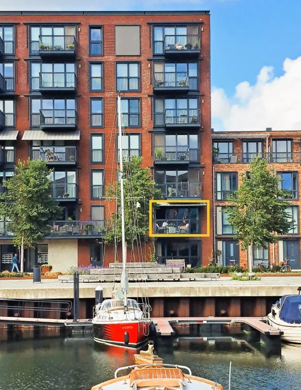 Foto van de Appartement gelegen aan de Jan Weugkade in Vlissingen