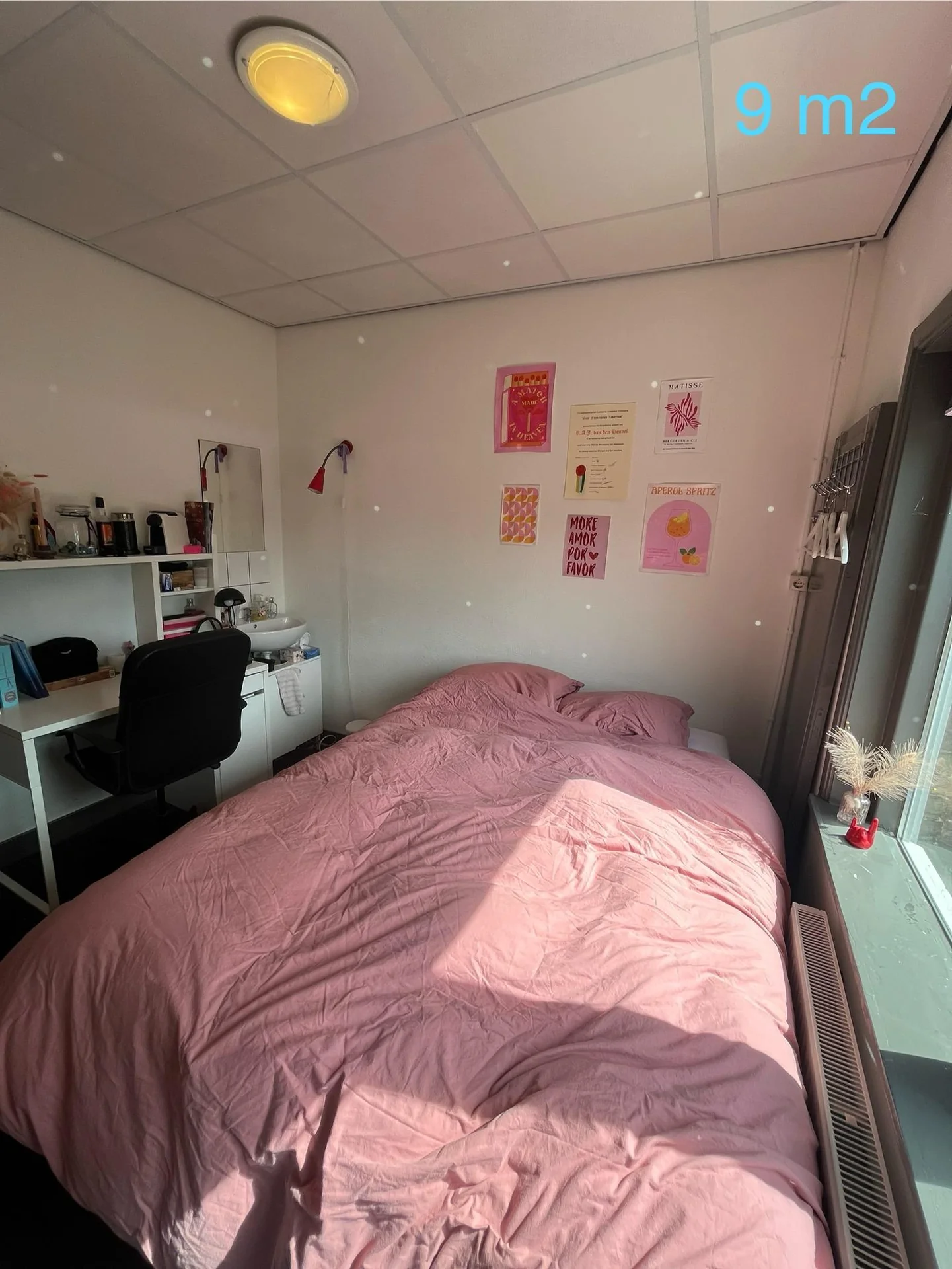 Foto van de Kamer gelegen aan de Stationsstraat in Wageningen