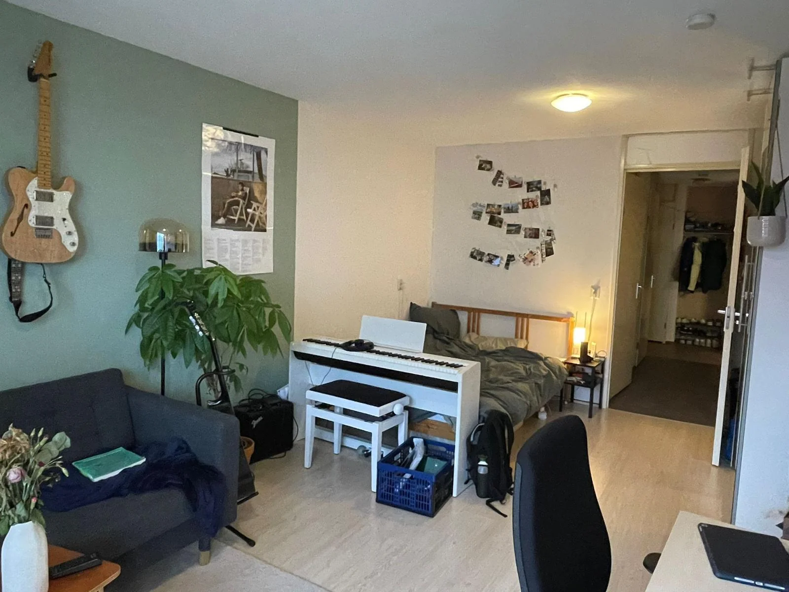 Foto van de Kamer gelegen aan de Balthasar van der Polweg in Delft