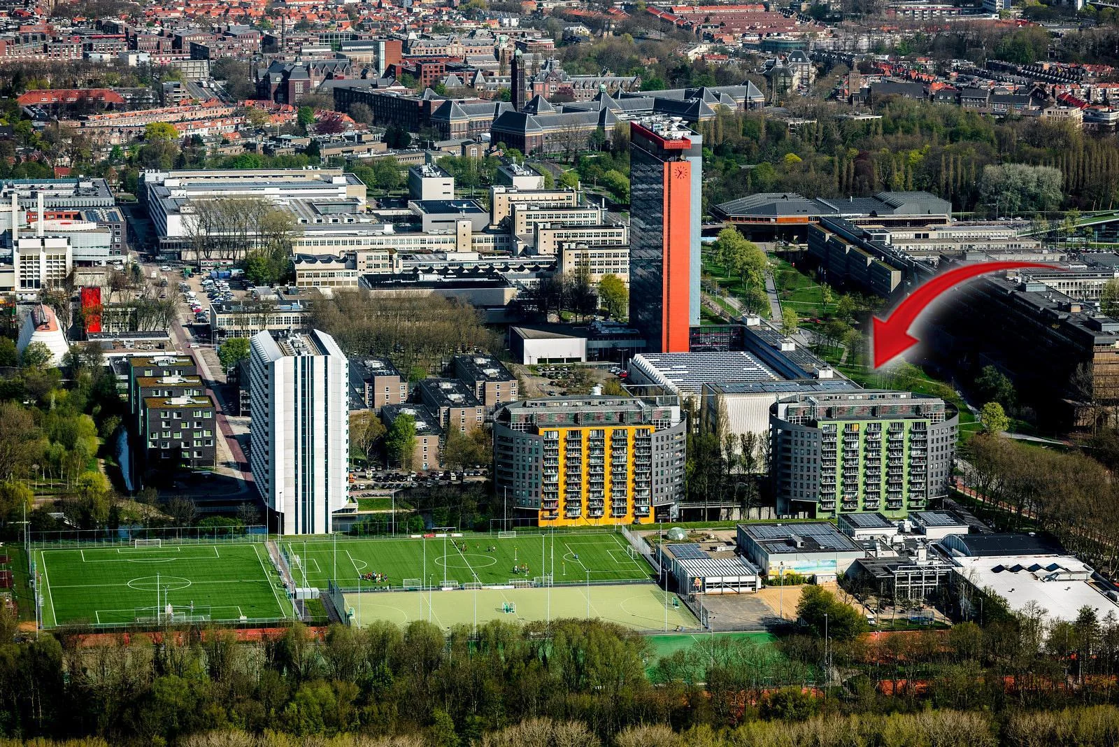 Foto van de Kamer gelegen aan de Balthasar van der Polweg in Delft