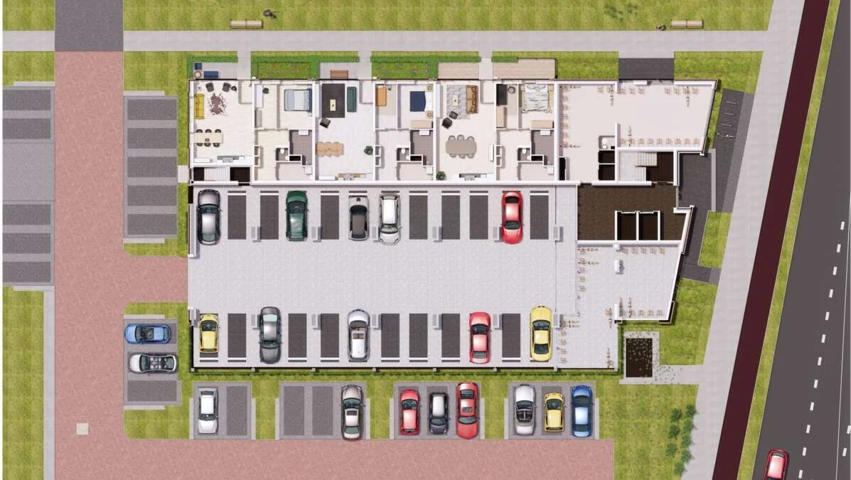Foto van de Appartement gelegen aan de Snipstraat in Veenendaal