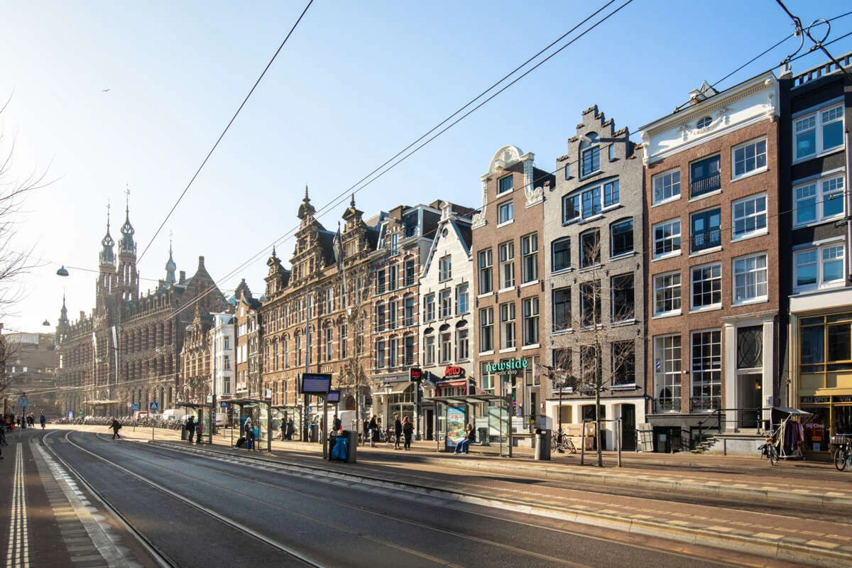 Foto van de Appartement gelegen aan de Nieuwezijds Voorburgwal in Amsterdam