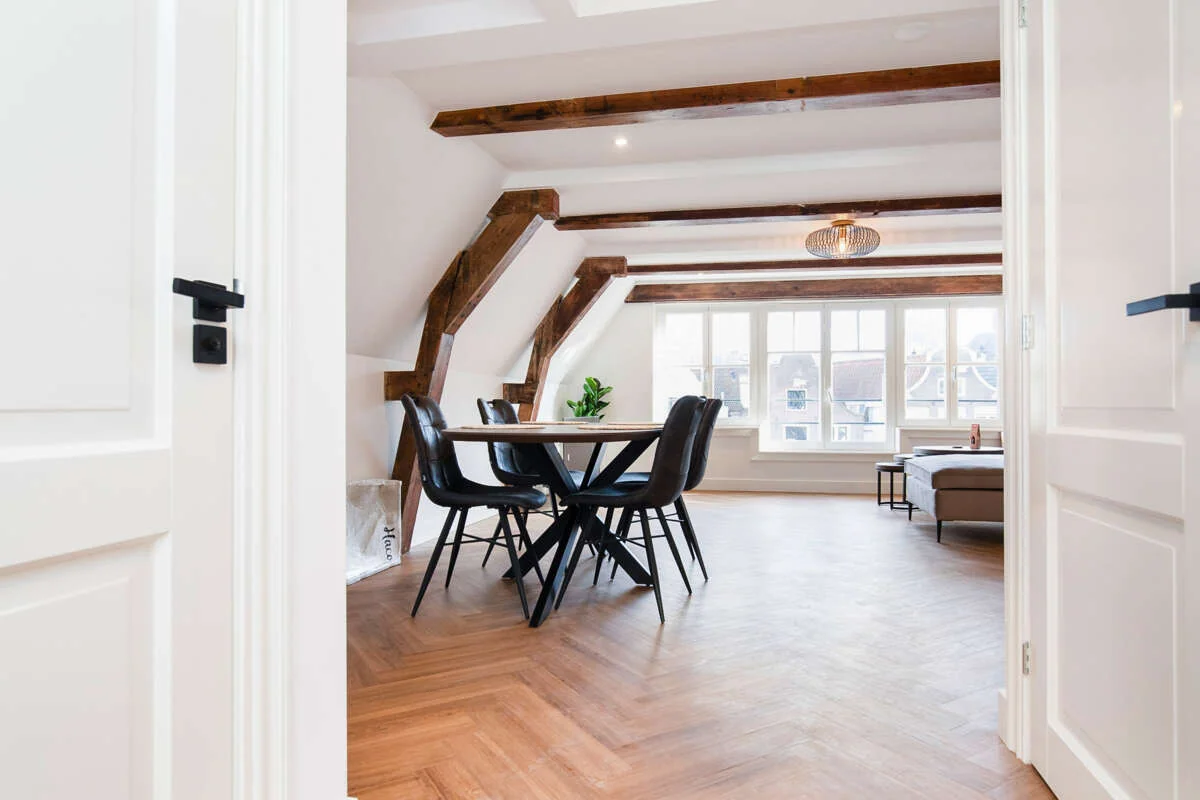 Foto van de Appartement gelegen aan de Nieuwezijds Voorburgwal in Amsterdam