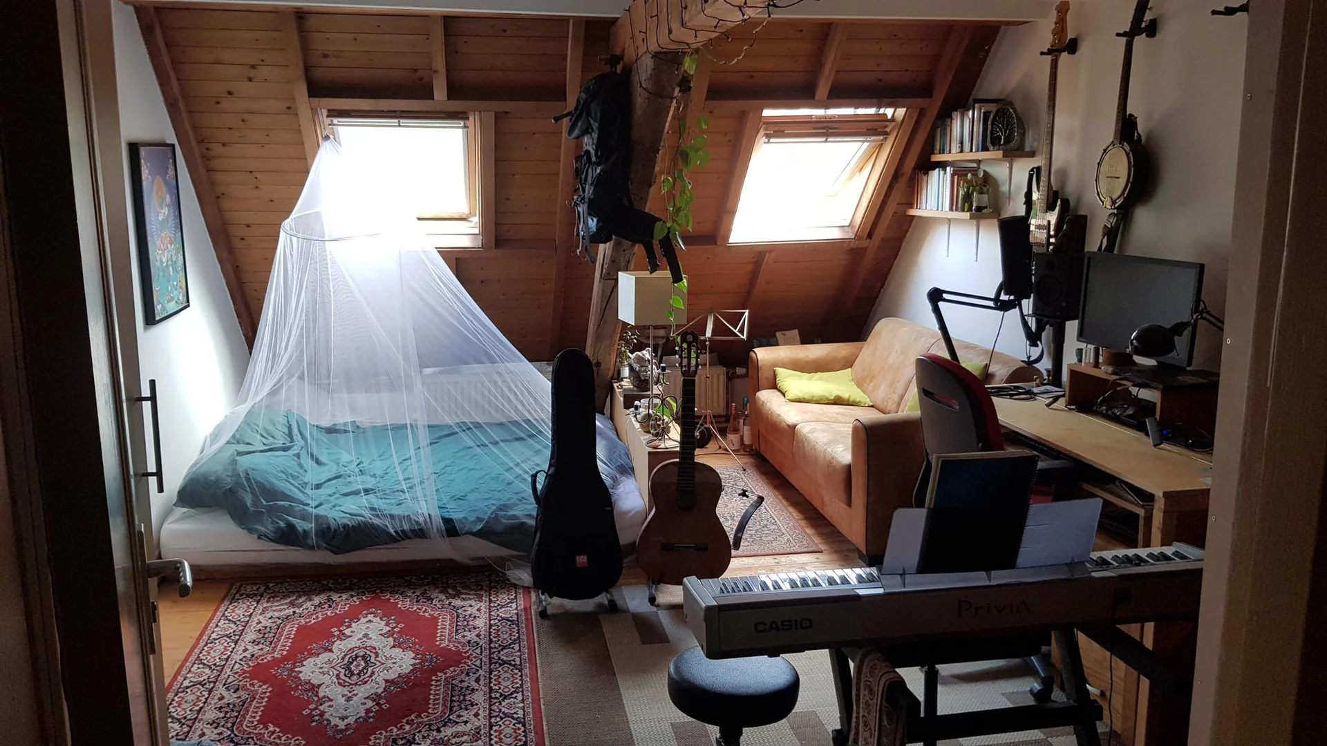 Foto van de Kamer gelegen aan de Herenstraat in Wageningen