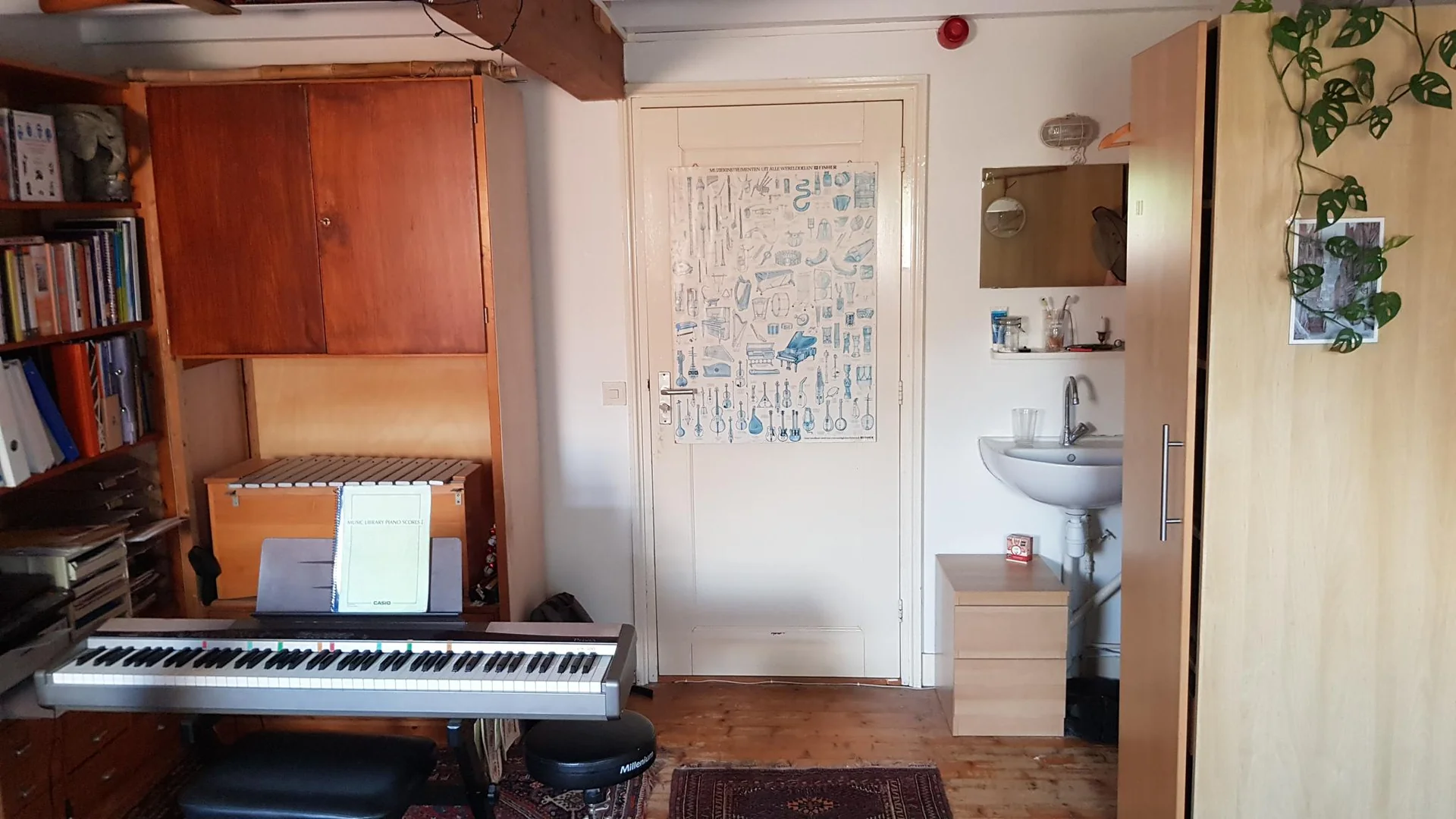 Foto van de Kamer gelegen aan de Herenstraat in Wageningen