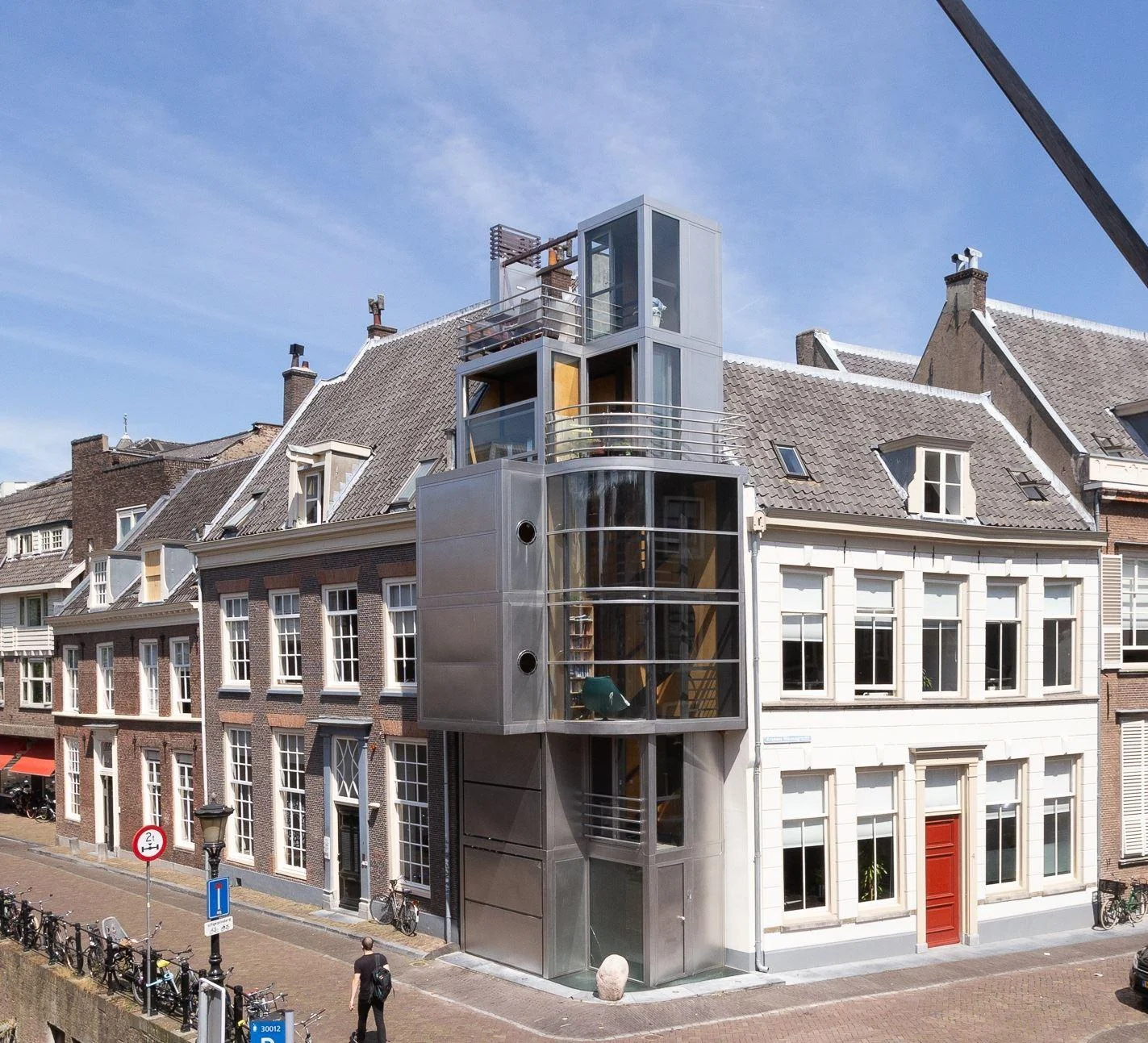 Foto van de Appartement gelegen aan de Kromme Nieuwegracht in Utrecht