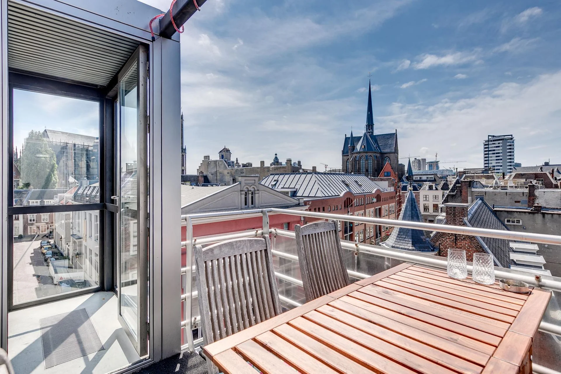 Foto van de Appartement gelegen aan de Kromme Nieuwegracht in Utrecht