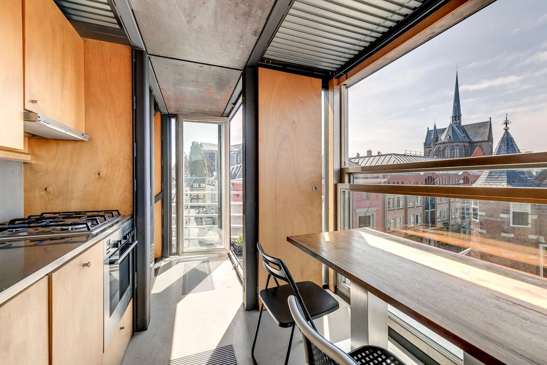 Foto van de Appartement gelegen aan de Kromme Nieuwegracht in Utrecht