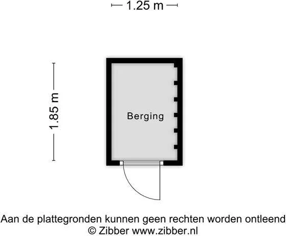 Foto van de Kamer gelegen aan de Winschoterdiep in Groningen