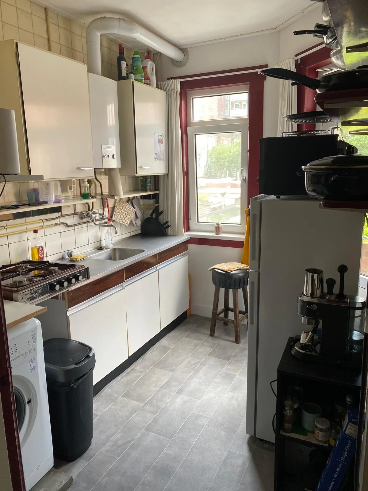 Foto van de Kamer gelegen aan de Dorus Rijkersstraat in Groningen