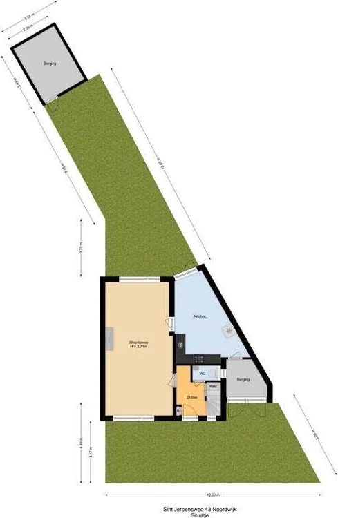 Foto van de Appartement gelegen aan de Sint Jeroensweg in Noordwijk