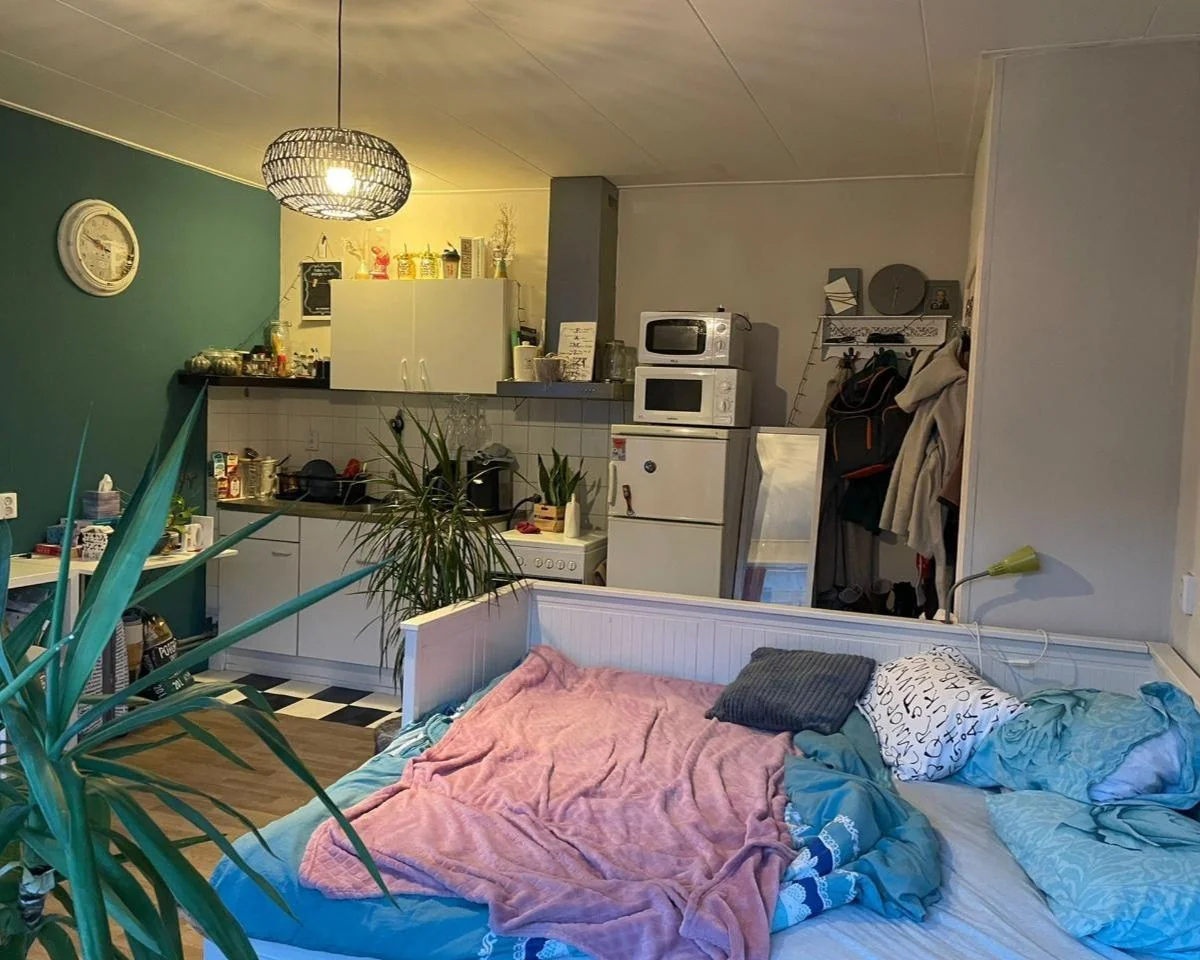 Foto van de Studio gelegen aan de Bleeklaan in Leeuwarden