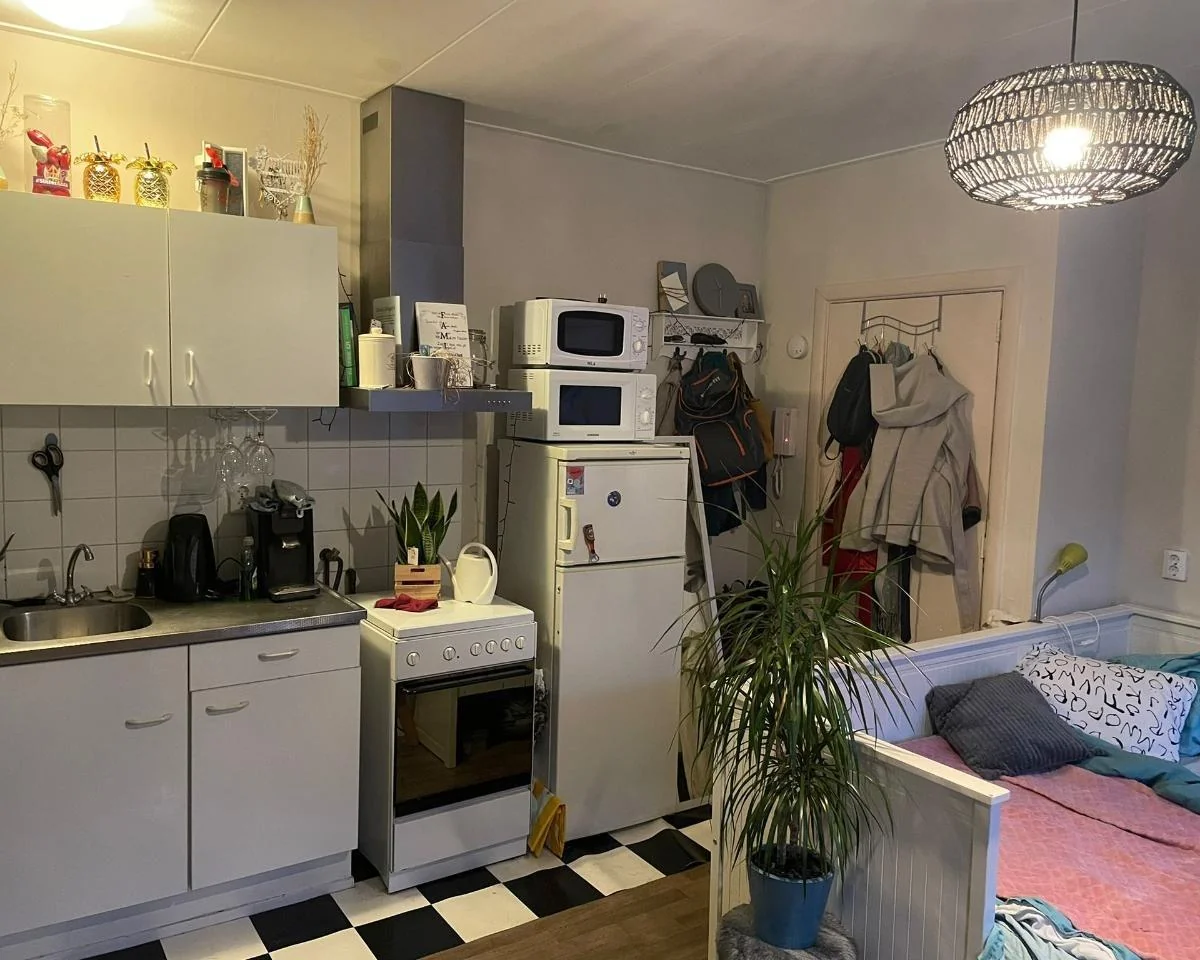 Foto van de Studio gelegen aan de Bleeklaan in Leeuwarden