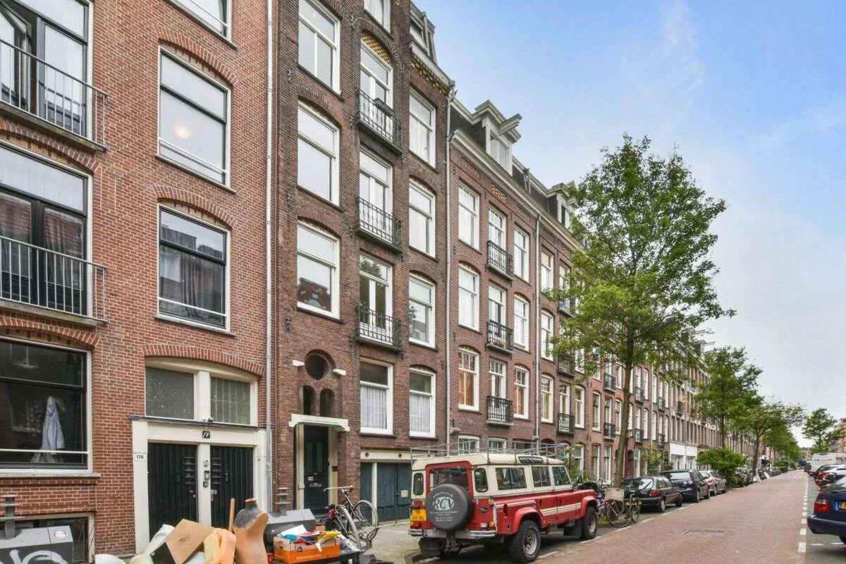 Foto van de Appartement gelegen aan de Brederodestraat in Amsterdam