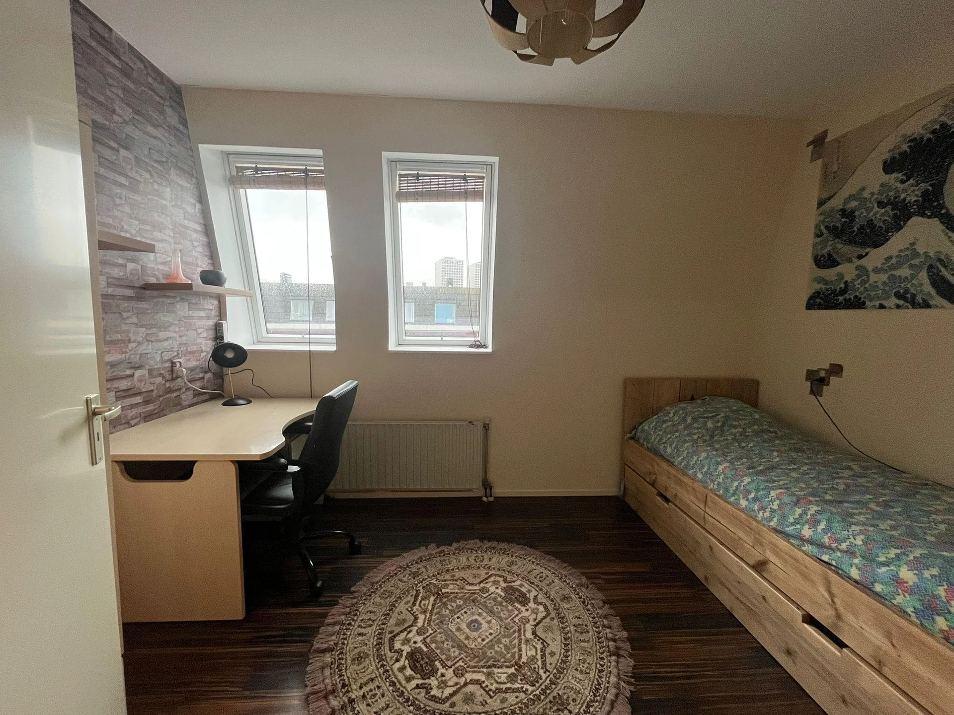 Foto van de Kamer gelegen aan de Bilderdijkstraat in Rotterdam