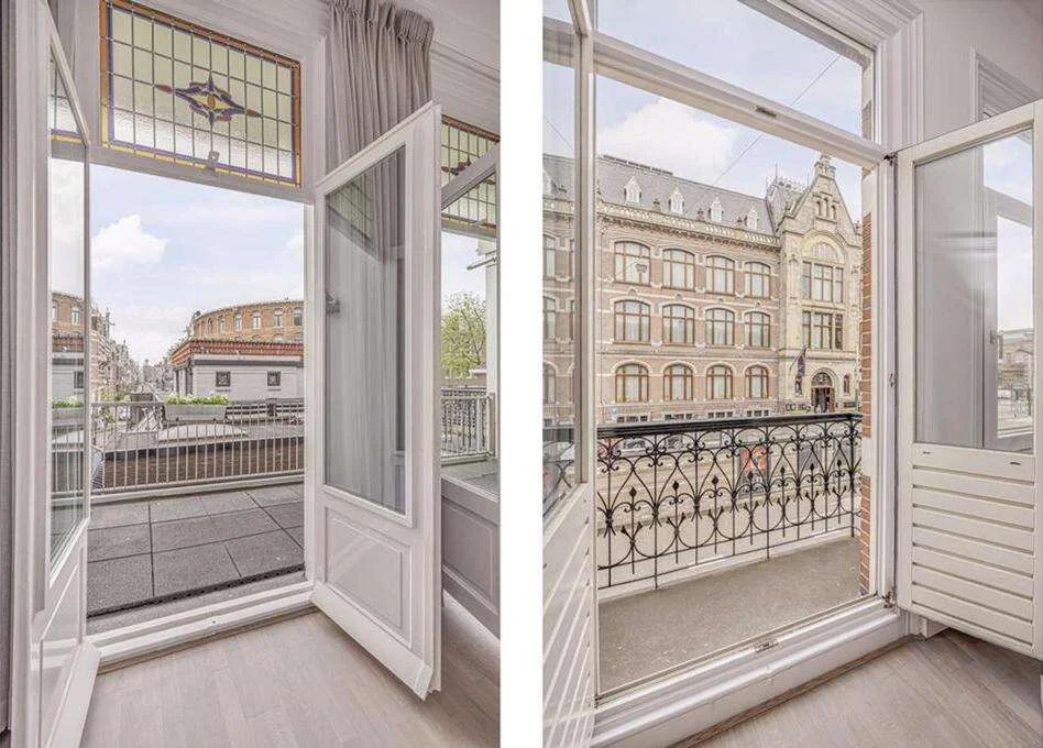 Foto van de Appartement gelegen aan de Van Baerlestraat in Amsterdam