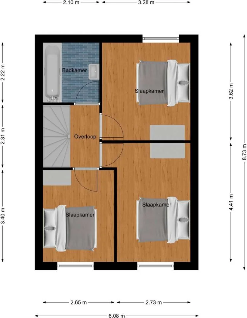 Foto van de Appartement gelegen aan de Riddergaard in Maastricht