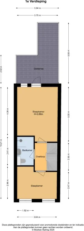 Foto van de Appartement gelegen aan de Schagchelstraat in Haarlem