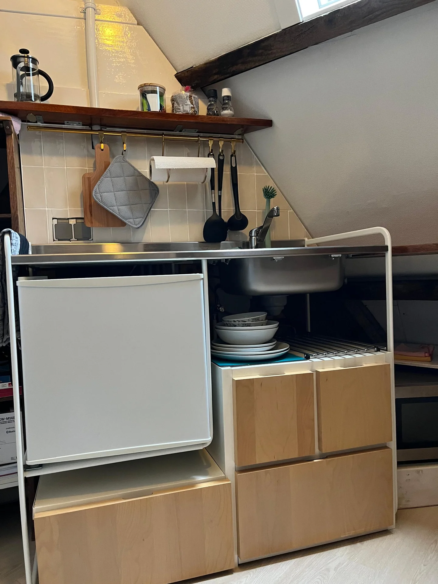 Foto van de Studio gelegen aan de Roerstraat in Amsterdam