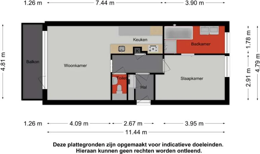 Foto van de Appartement gelegen aan de Wijnpeerstraat in Eindhoven
