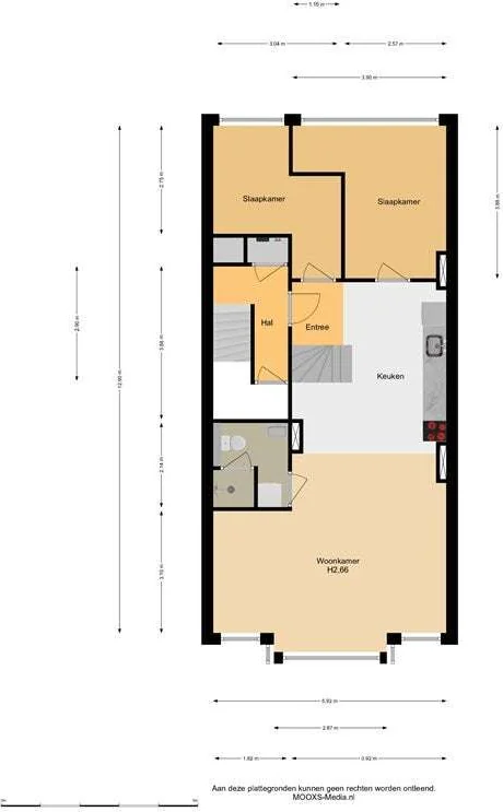 Foto van de Appartement gelegen aan de Rochussenstraat in Rotterdam