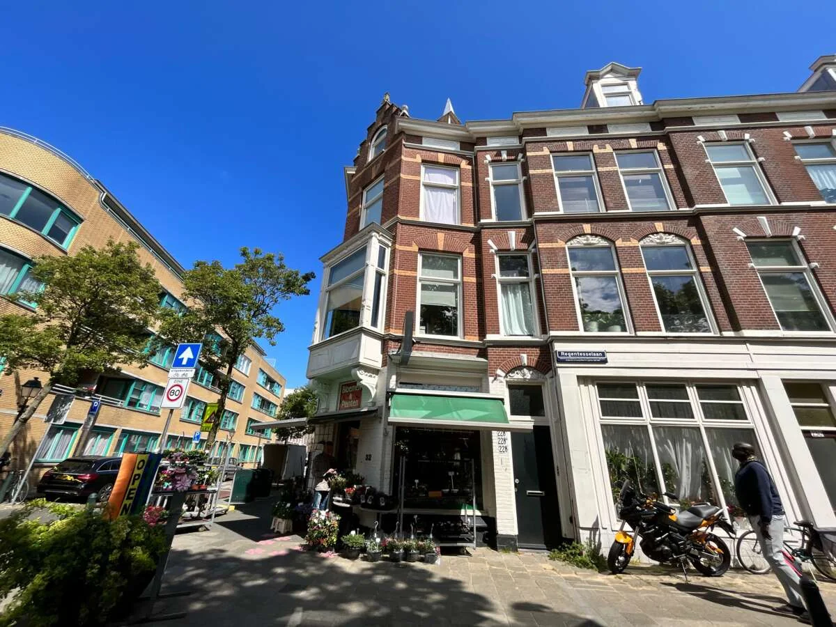 Foto van de Appartement gelegen aan de Regentesselaan in Den Haag