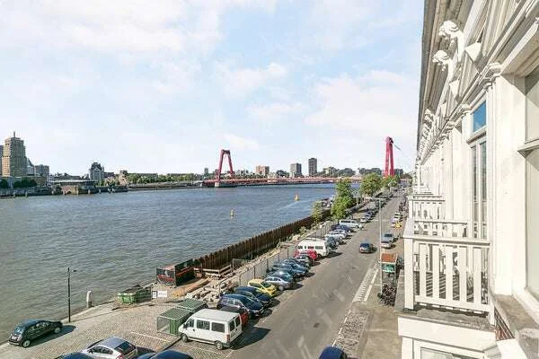 Foto van de Appartement gelegen aan de Maaskade in Rotterdam