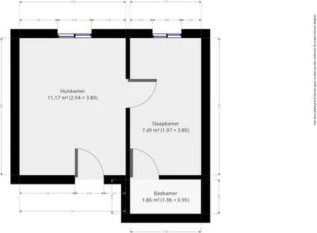 Foto van de Appartement gelegen aan de Hansenstraat in Leiden