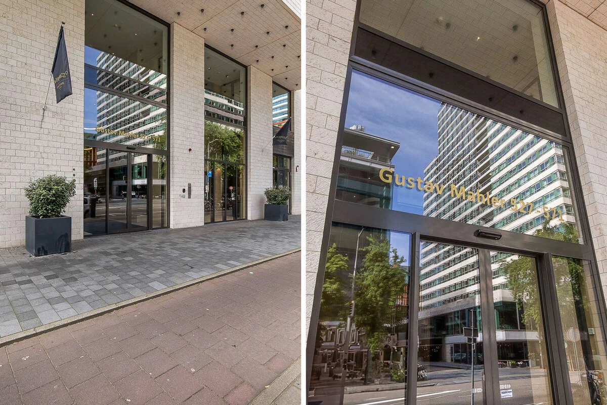Foto van de Appartement gelegen aan de Gustav Mahlerlaan in Amsterdam