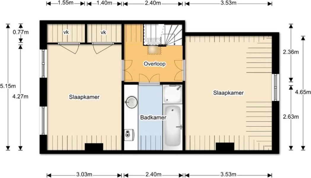 Foto van de Appartement gelegen aan de Da Costastraat in Den Haag