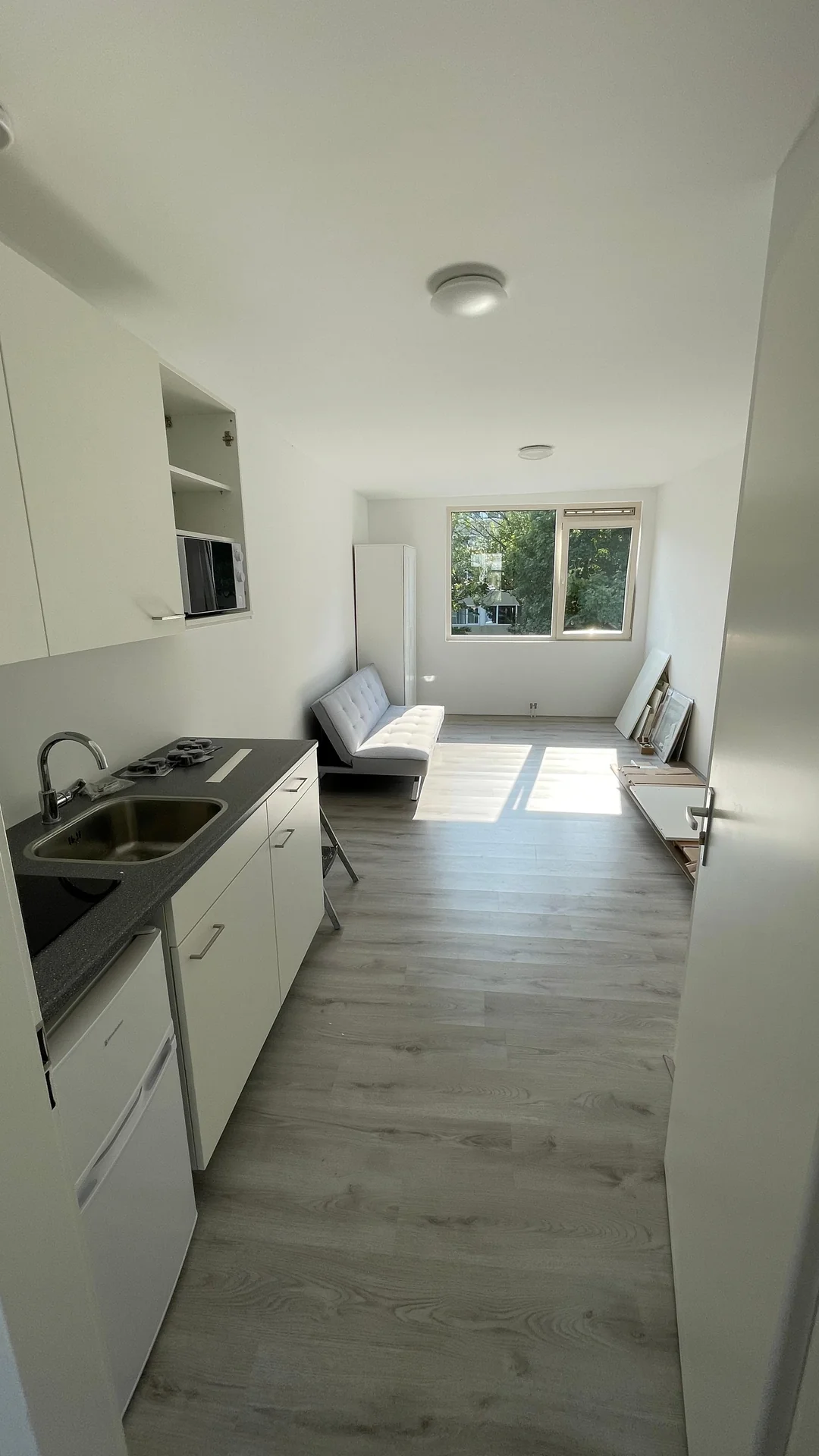 Foto van de Studio gelegen aan de Magelhaenlaan in Utrecht