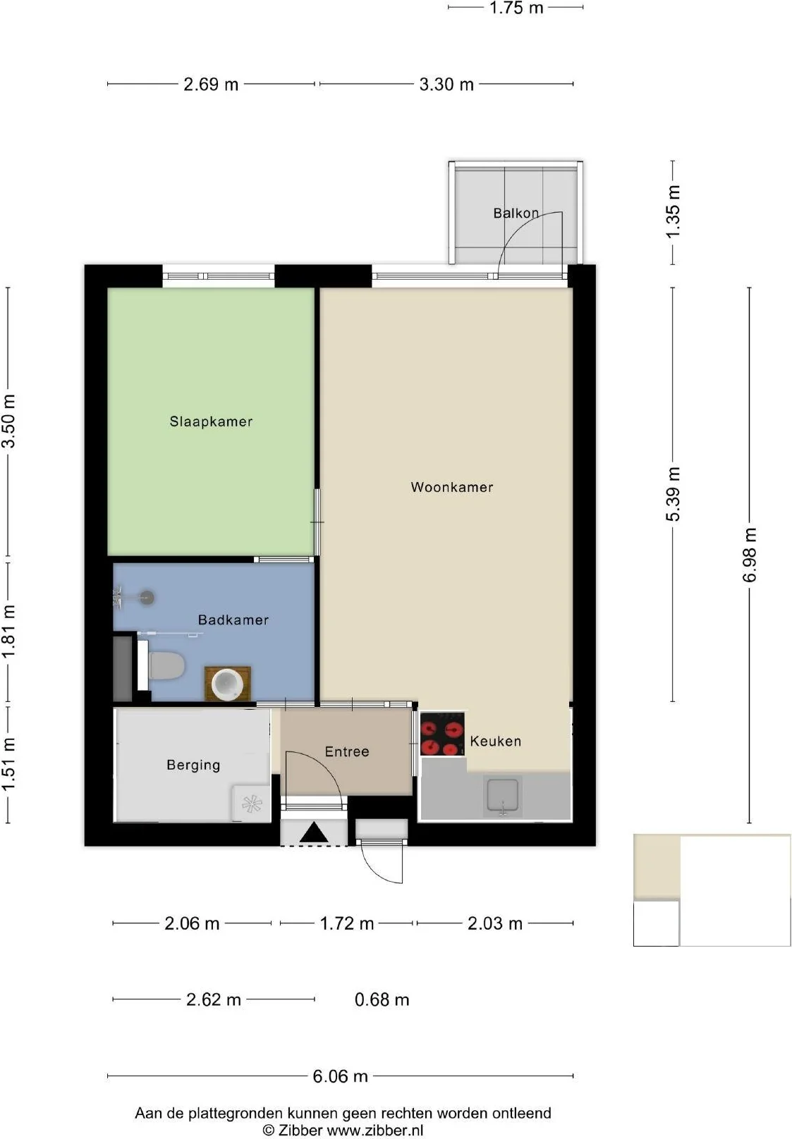 Foto van de Appartement gelegen aan de Trappendaal in Maastricht