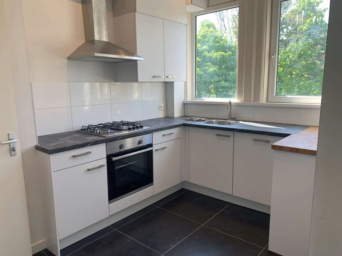 Foto van de Appartement gelegen aan de Linnaeusparkweg in Amsterdam