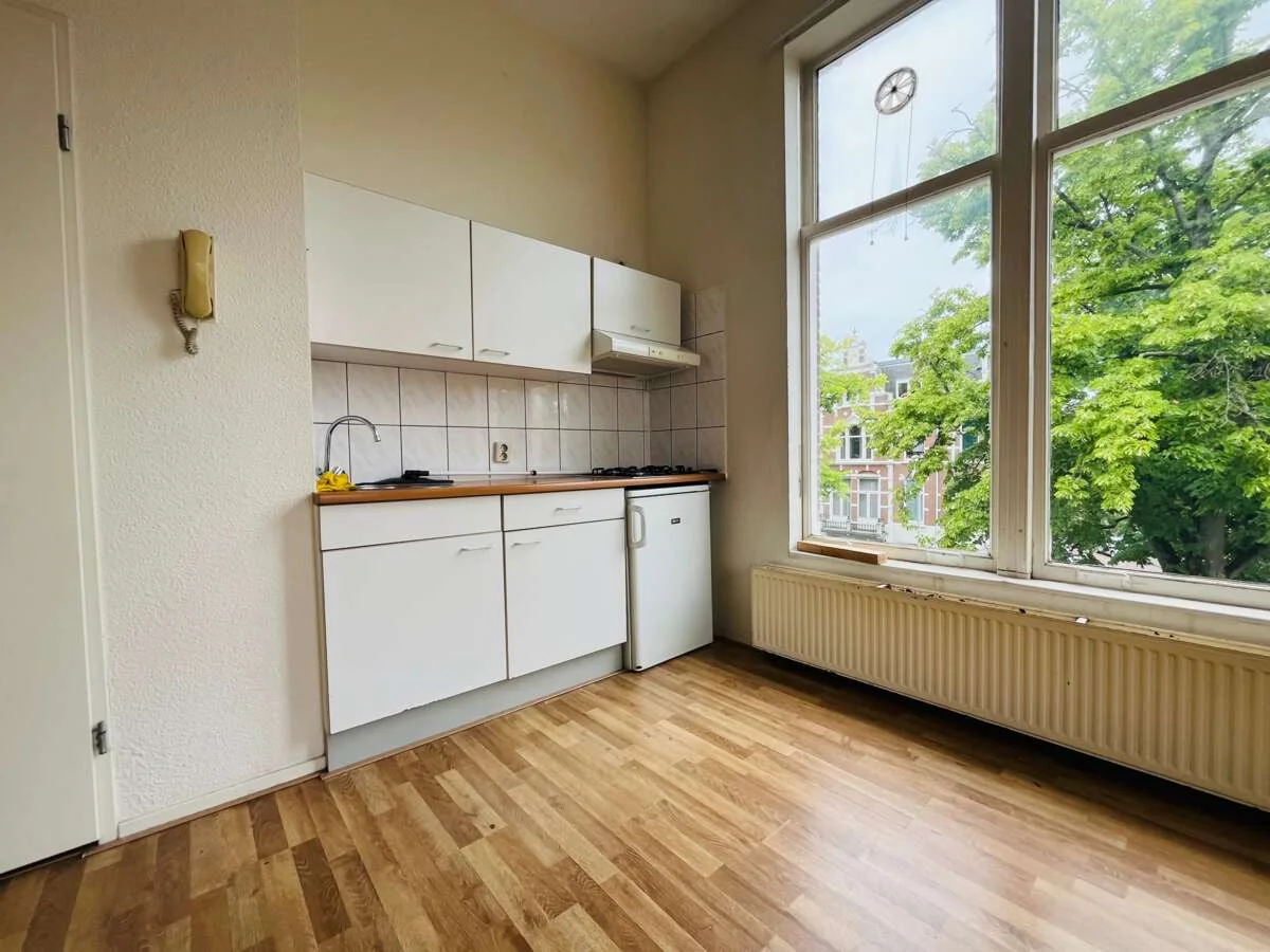 Foto van de Studio gelegen aan de Franklinstraat in Den Haag