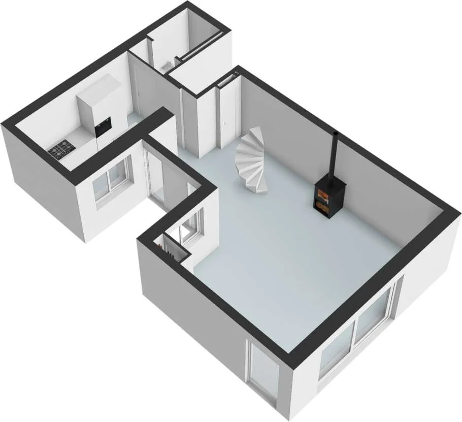 Foto van de Appartement gelegen aan de Noordeinde in Landsmeer
