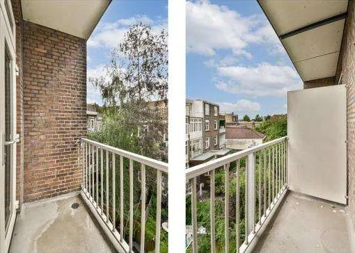 Foto van de Appartement gelegen aan de Linnaeuskade in Amsterdam