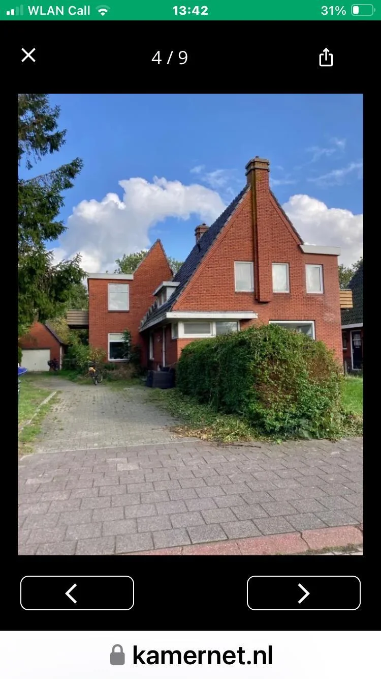 Foto van de Kamer gelegen aan de Noordwolderweg in Bedum