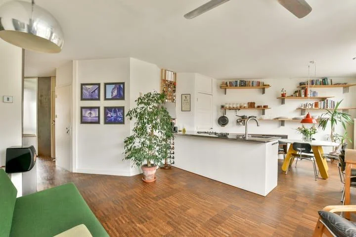 Foto van de Appartement gelegen aan de Lijnbaansgracht in Amsterdam