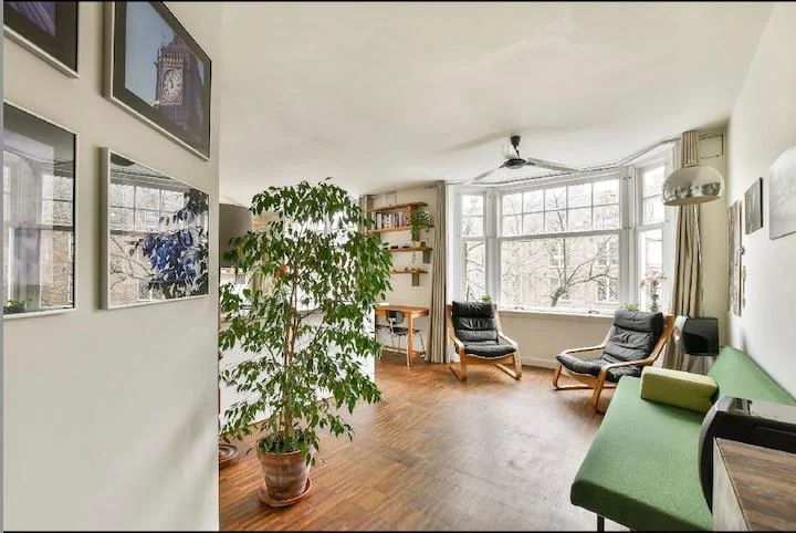 Foto van de Appartement gelegen aan de Lijnbaansgracht in Amsterdam