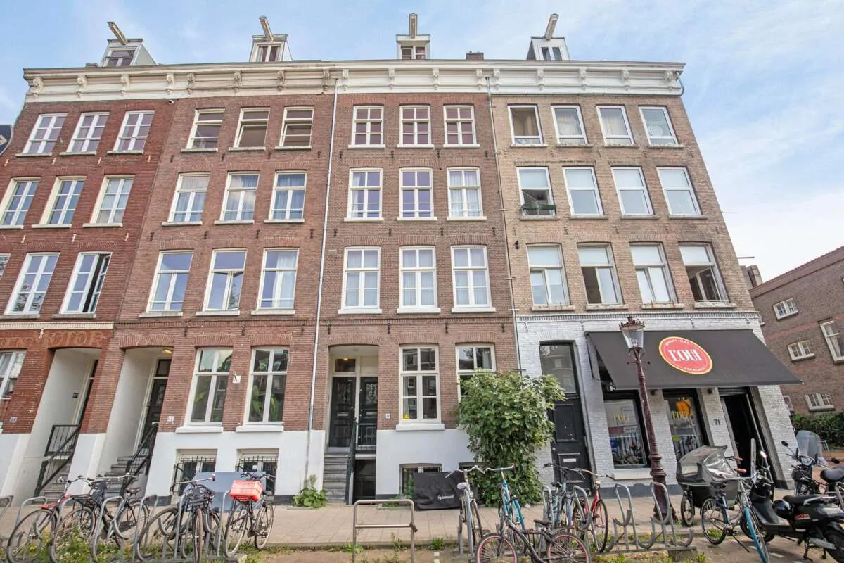 Foto van de Appartement gelegen aan de Ruysdaelkade in Amsterdam