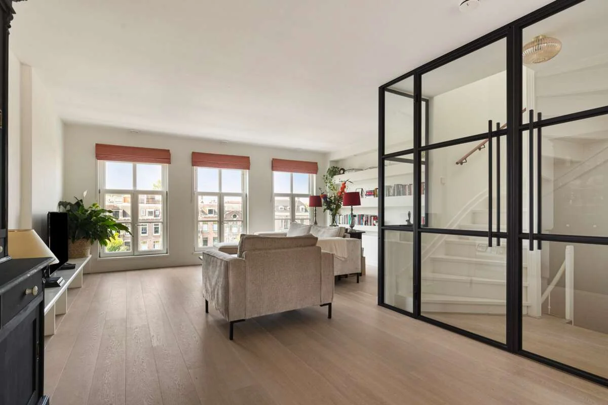 Foto van de Appartement gelegen aan de Ruysdaelkade in Amsterdam