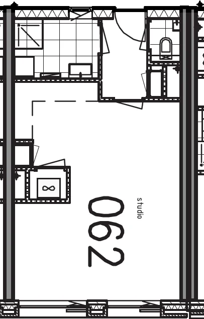 Foto van de Appartement gelegen aan de Romestraat in Utrecht
