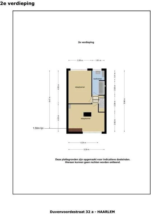Foto van de Appartement gelegen aan de Duvenvoordestraat in Haarlem